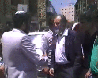 RARE    הרב כהנא נואם בעצרת עם במשביר במרכז העיר ירושלים בעברית 00:27:23